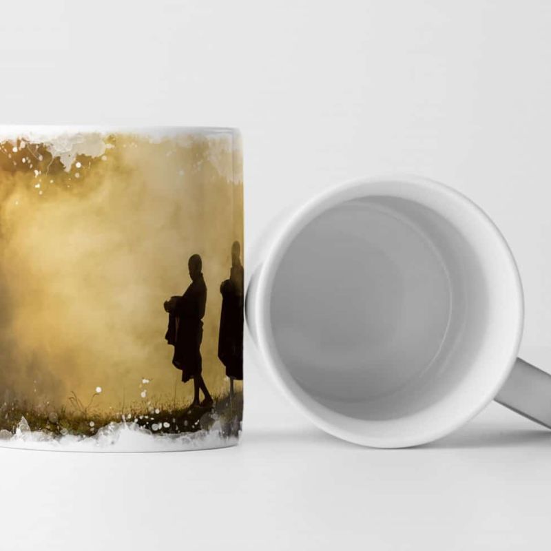 Tasse Geschenk Buddhisten Novizen – Myanmar