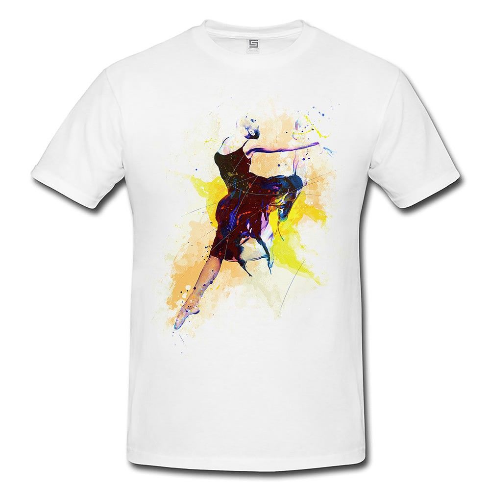 Ballett III  Herren und Damen T-Shirt Sport Motiv aus Paul Sinus Aquarell