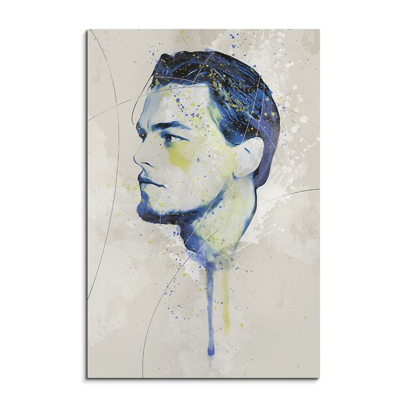 Leonardo DiCaprio Aqua 90x60cm Aqua Art Wandbild