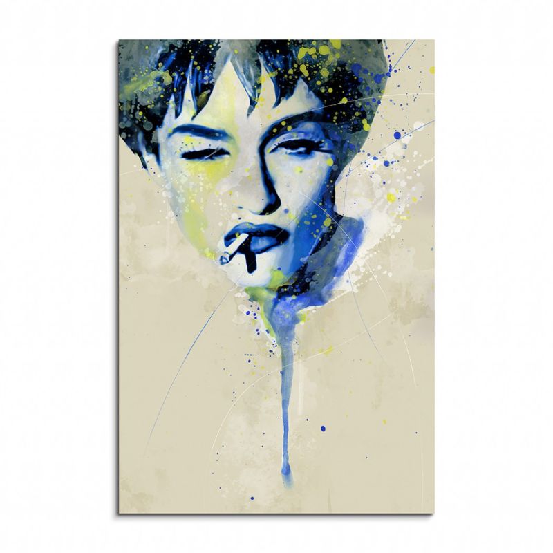 Madonna I Aqua 90x60cm Wandbild Aquarell Art