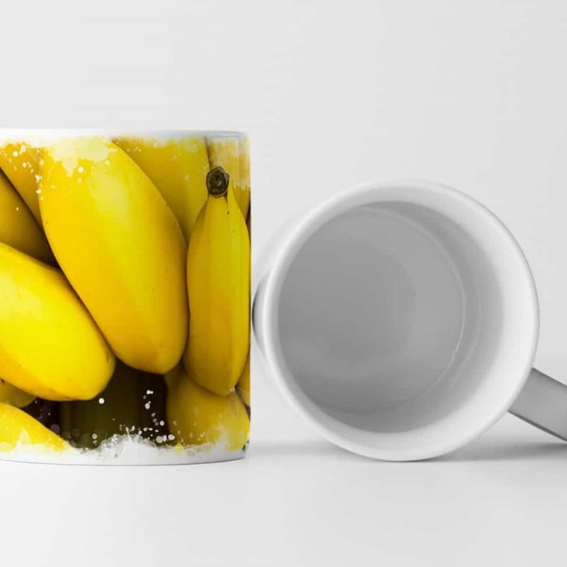 Tasse Geschenk Food-Fotografie – Bananenbündel