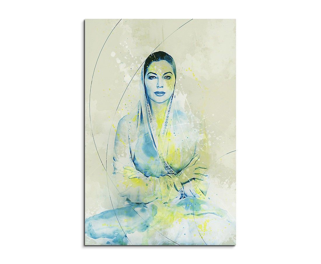 Ava Gardner II Aqua 90x60cm Aqua Art Wandbild