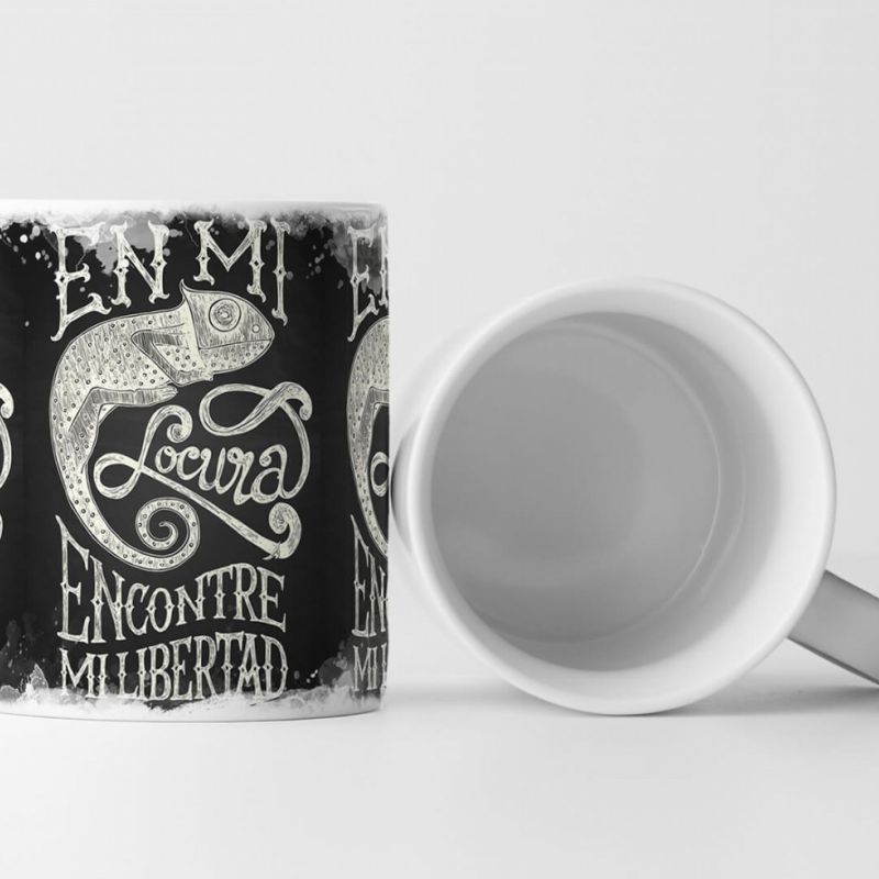 EAU ZONE Motiv Spruch Tasse Geschenk