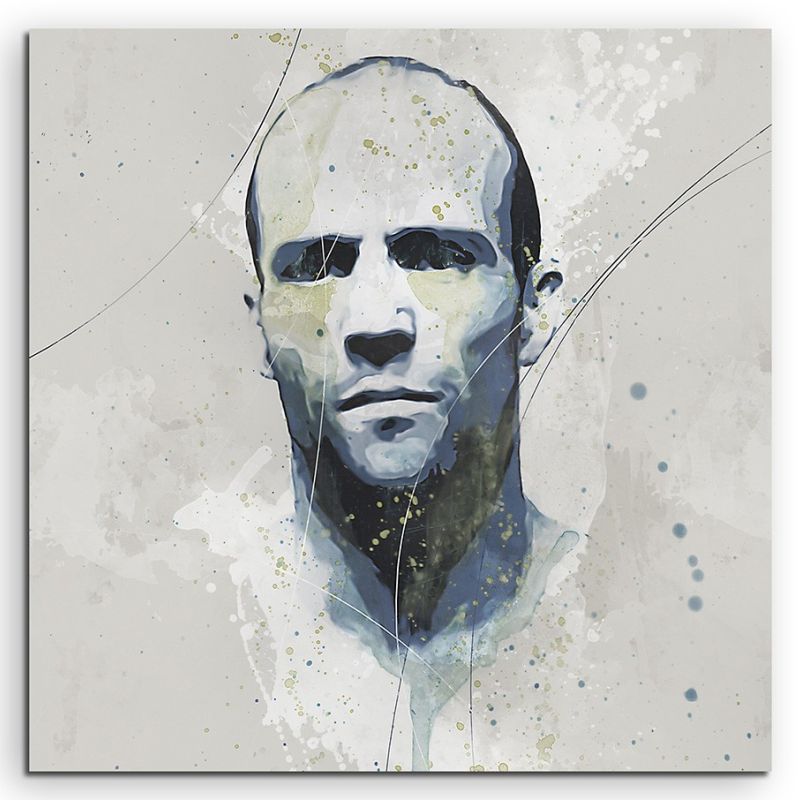 Jason Statham Aqua 60x60cm Aqua Art Wandbild