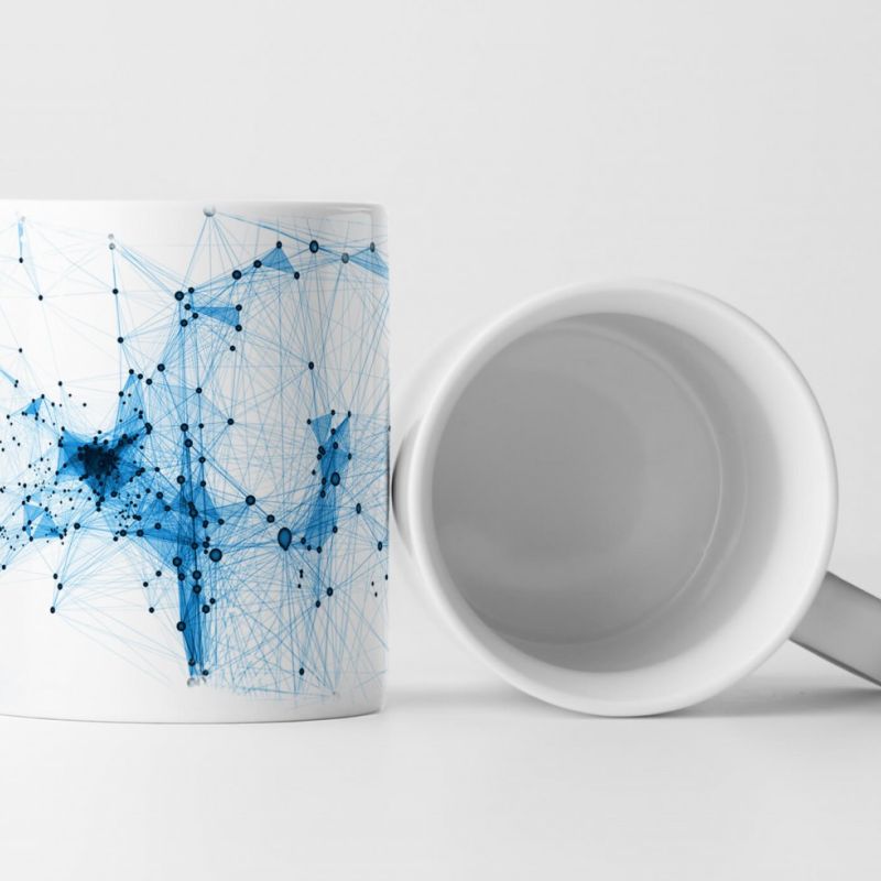 Tasse Geschenk Bild- Technologie connections