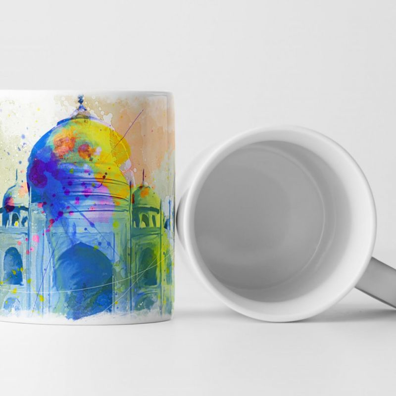 Taj Mahal Tasse als Geschenk,  Design Sinus Art