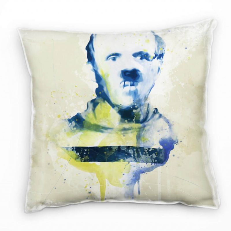 Hannibal Lecter Deko Kissen Bezug 40x40cm für Couch Sofa Lounge Zierkissen