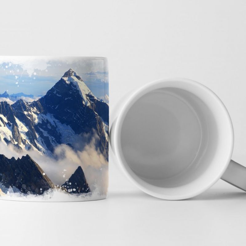 Tasse Geschenk Landschaftsfotografie – Beeindruckendes Gebirge