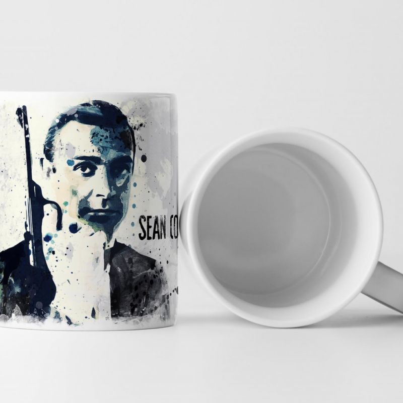 Goldfinger Tasse als Geschenk,  Design Sinus Art