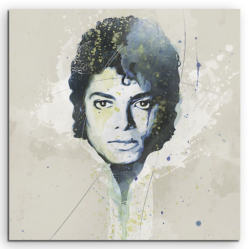 Michael Jackson Aqua 60x60cm Aqua Art Wandbild