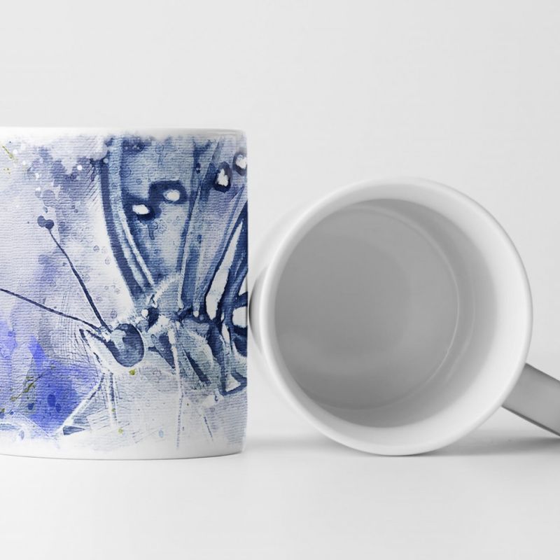 Butterfly Tasse als Geschenk,  Design Sinus Art