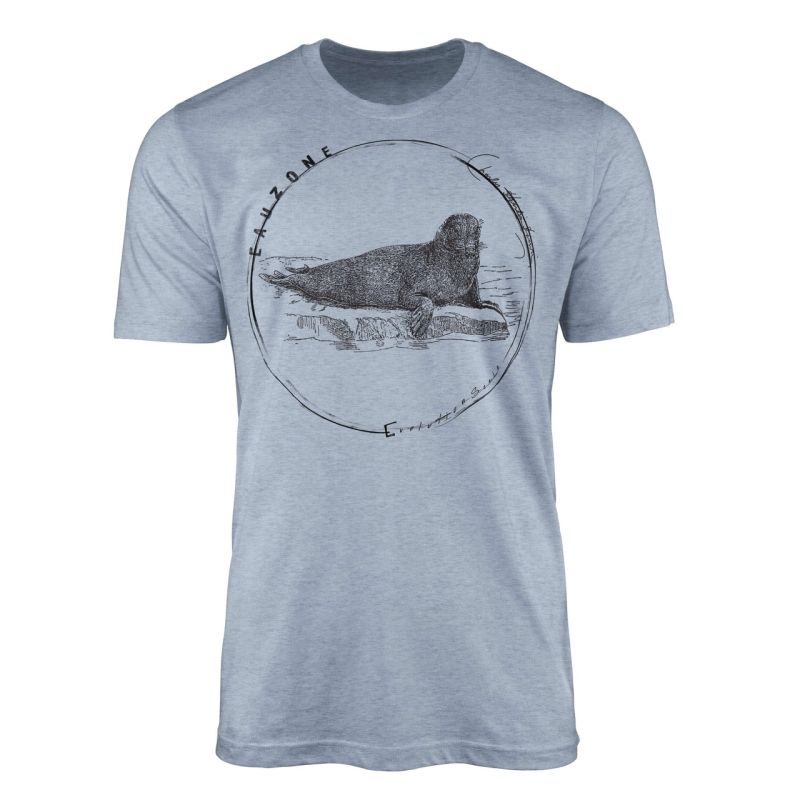 Evolution Herren T-Shirt See-Elefant