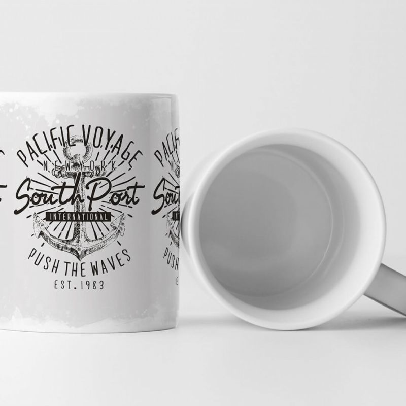 EAU ZONE Motiv Spruch Tasse Geschenk