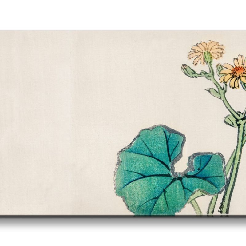 Remaster 120x60cm Traditionelle japanische Kunst Zeitlos Beruhigend Harmonie Blume