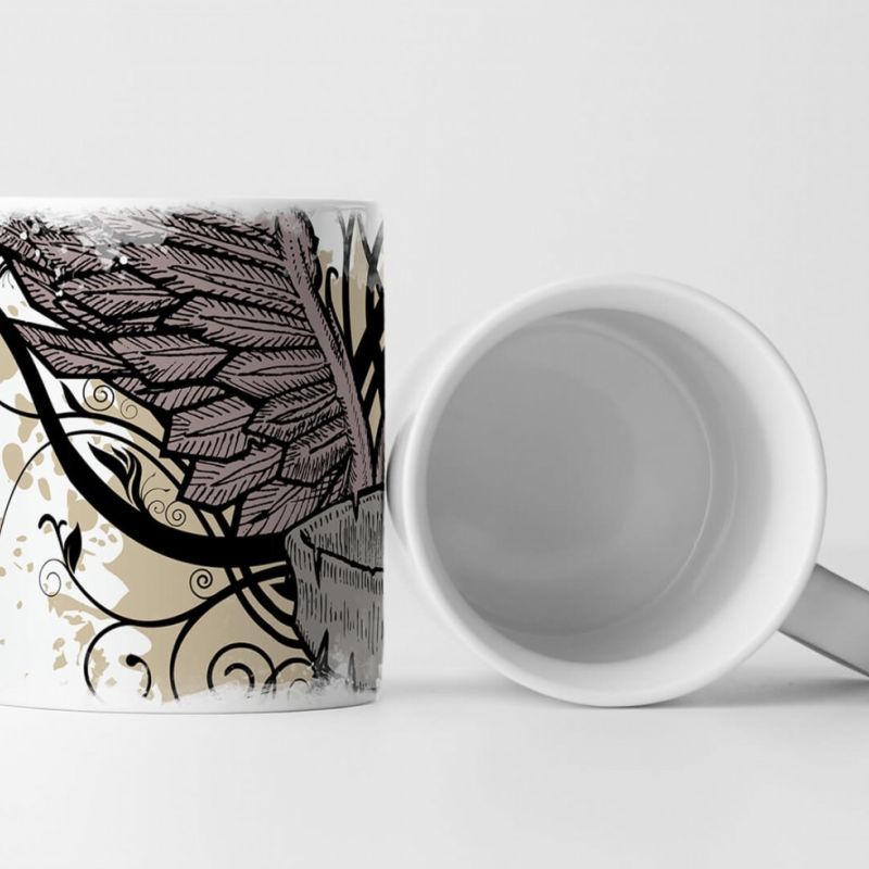 EAU ZONE Motiv Spruch Tasse Geschenk