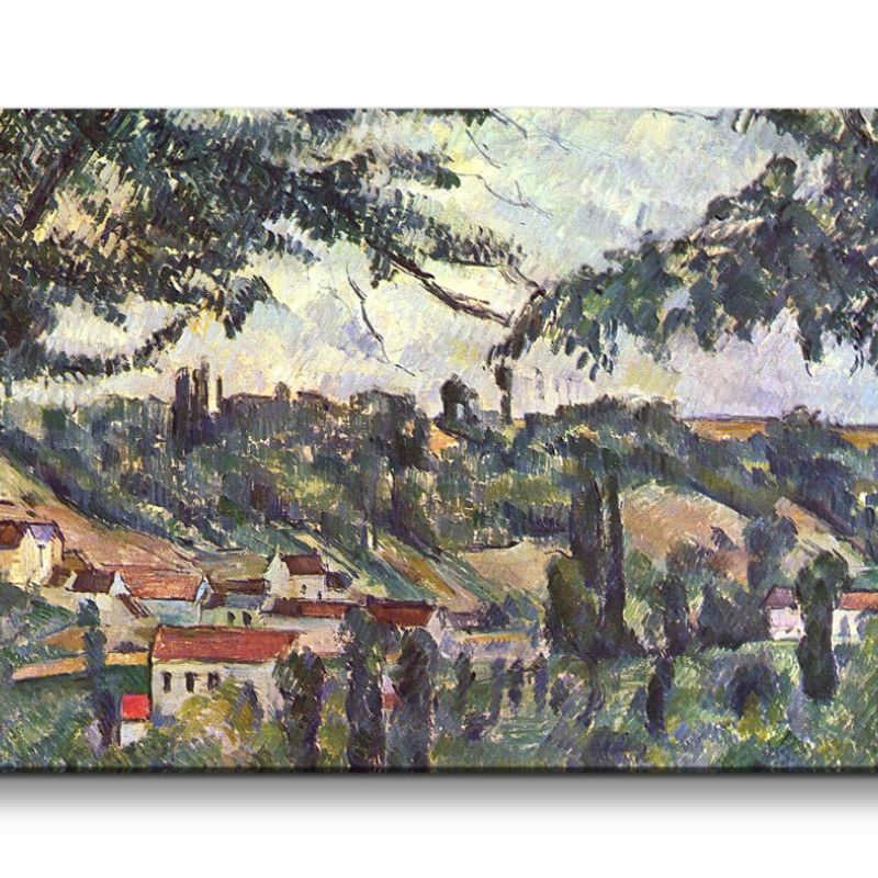 Remaster 120x60cm Paul Cézanne weltberühmtes Wandbild The Hameau des Pâtis