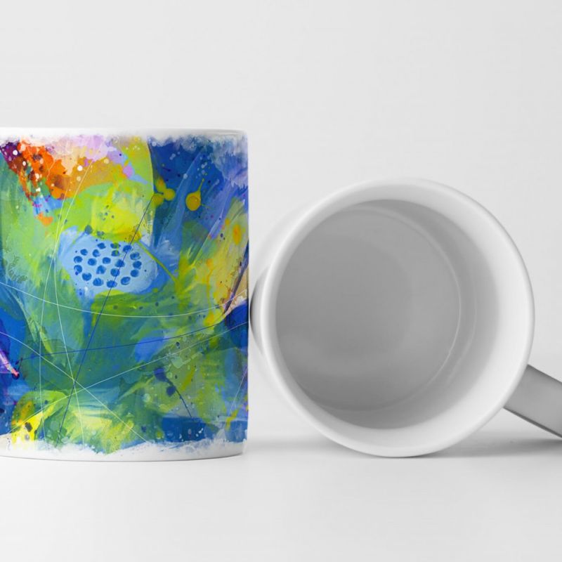 Blume VI Tasse als Geschenk,  Design Sinus Art