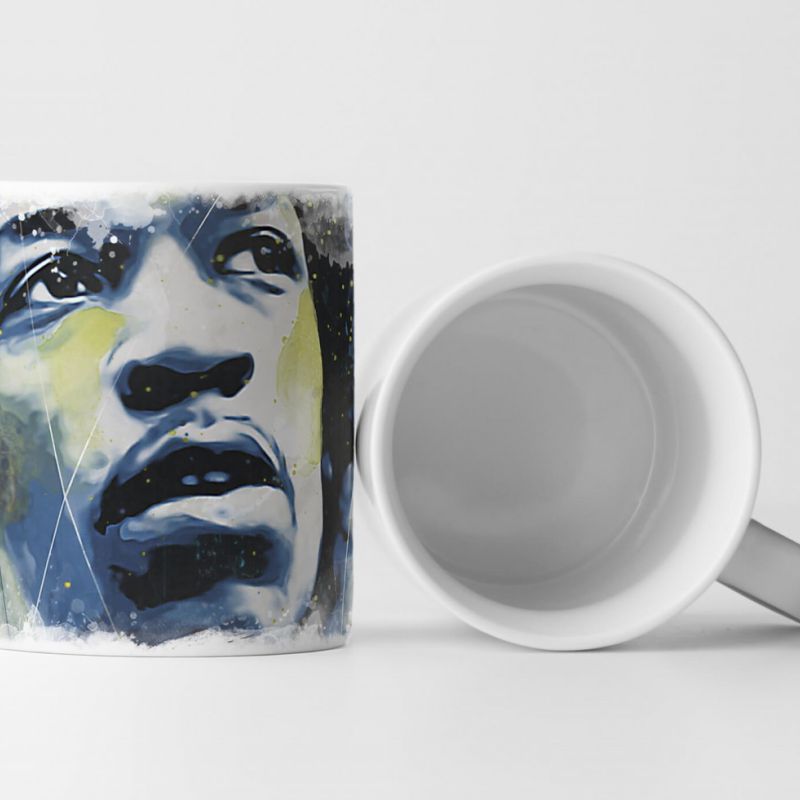 Jimi Hendrix I Tasse als Geschenk,  Design Sinus Art