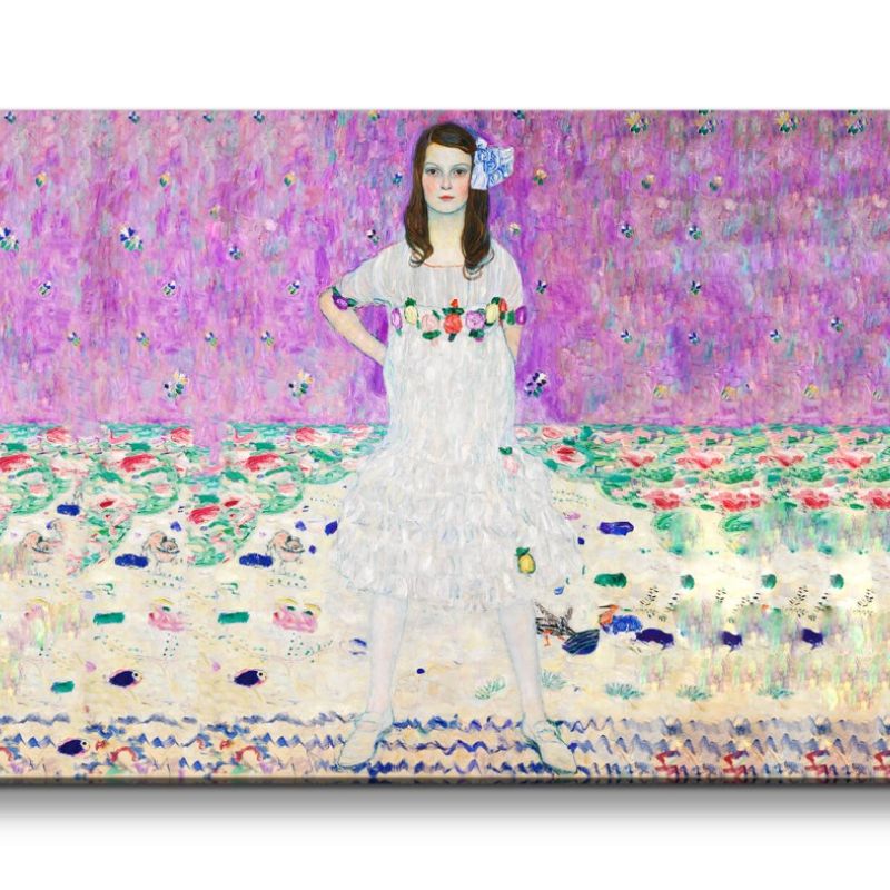 Remaster 120x60cm Gustav Klimt Mäda Primavesi Weltberühmte Malerei modernes Format