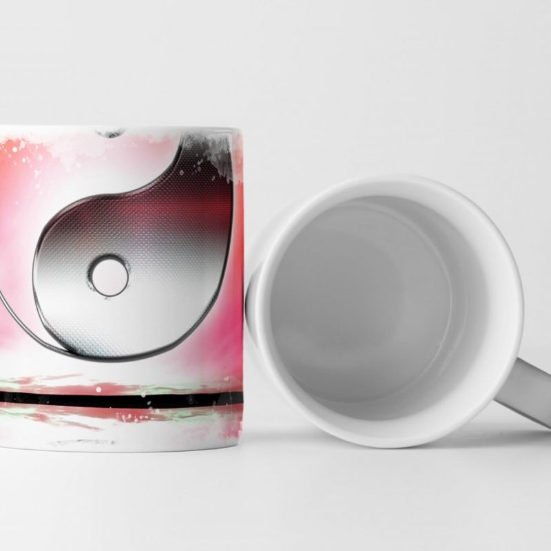 Tasse Geschenk Digitale Grafik – Yin und Yang