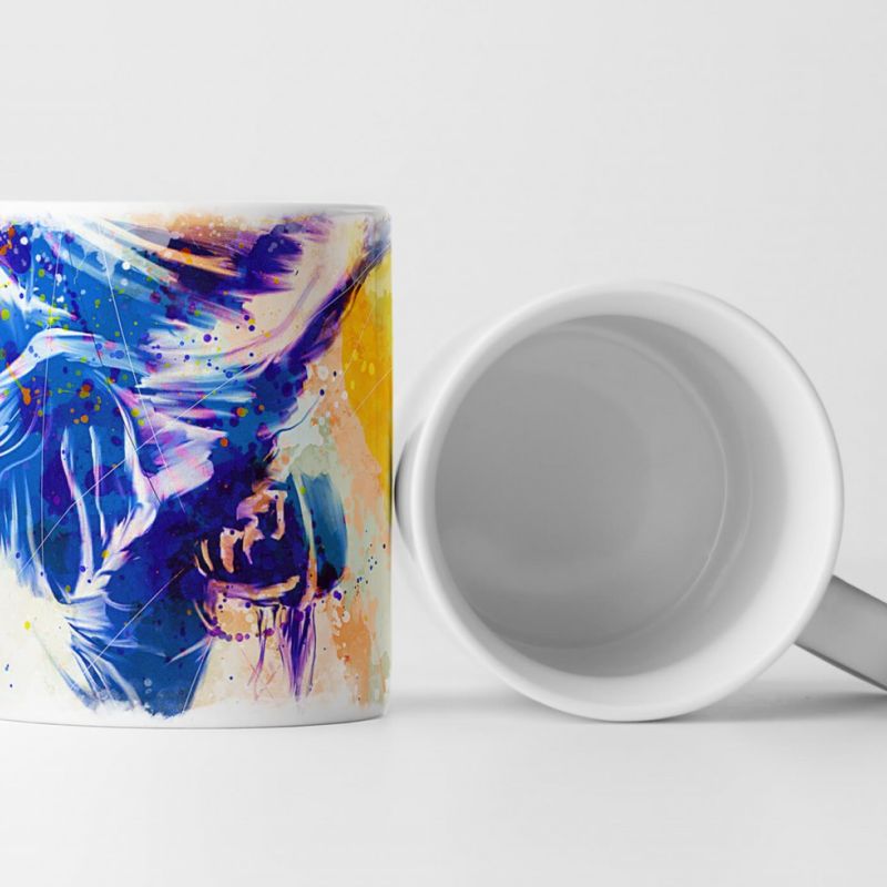 Breakdance Tasse als Geschenk,  Design Sinus Art