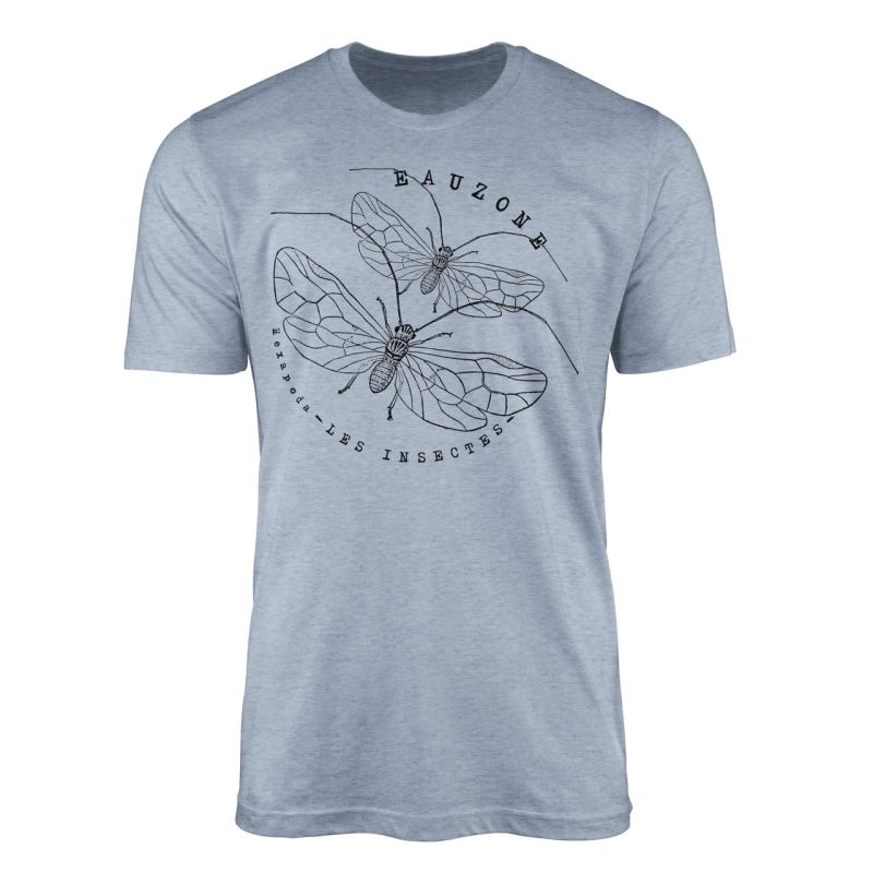 Hexapoda Herren T-Shirt Psocus Lineatus