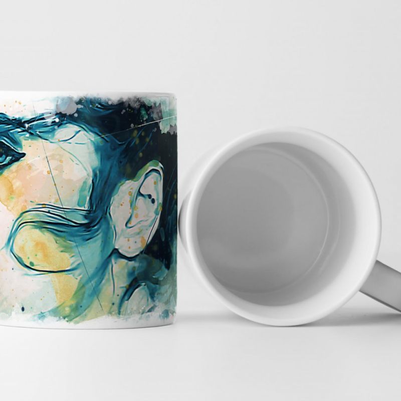 Felicity Jones II Tasse als Geschenk,  Design Sinus Art