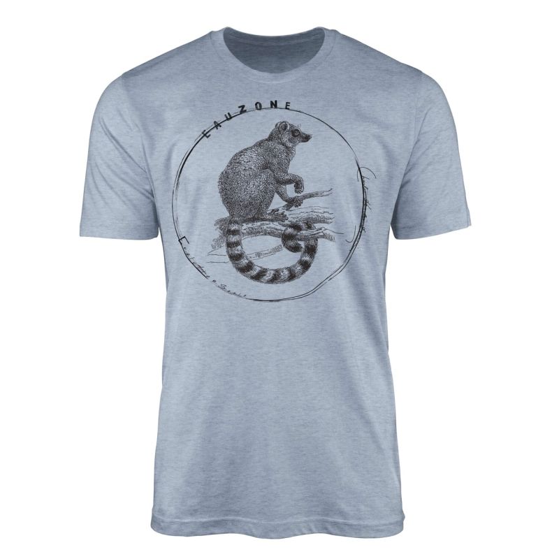 Evolution Herren T-Shirt Lemur