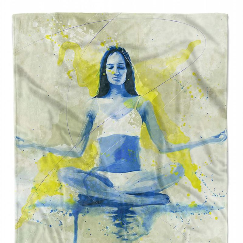 SplashArt Sport Handtuch Strandhandtuch Saunatuch Kuscheldecke Kunstvoll Yoga Sporthandtu