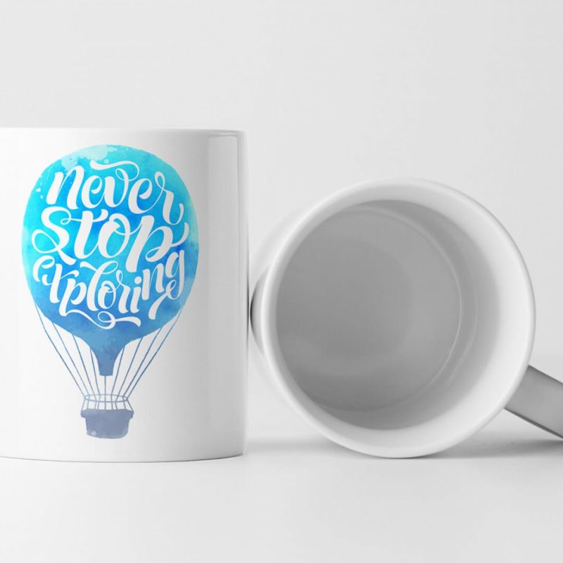 EAU ZONE Motiv Spruch Tasse Geschenk