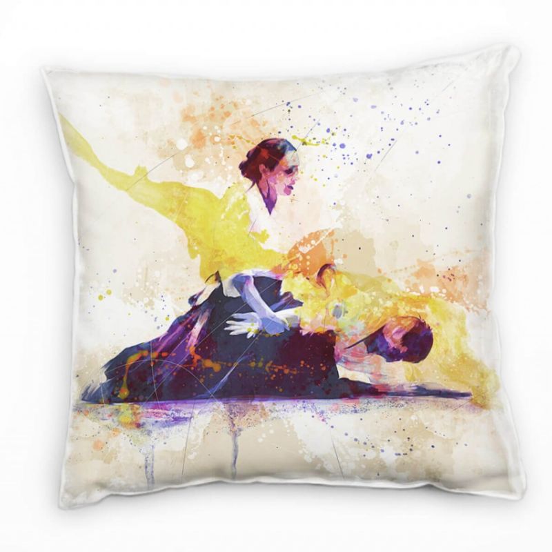 Aikido Deko Kissen Bezug 40x40cm für Couch Sofa Lounge Zierkissen