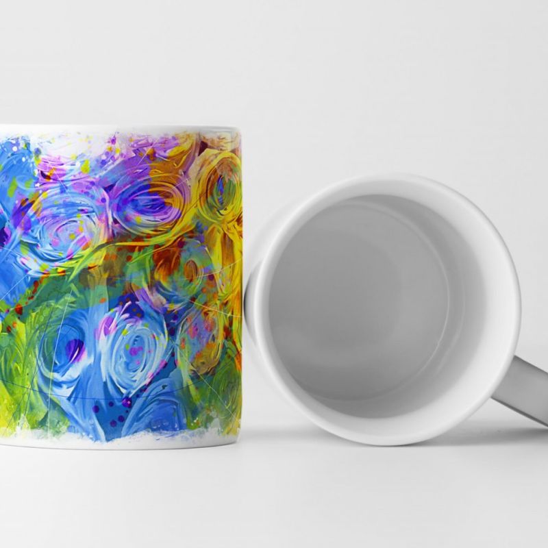 Herz Tasse als Geschenk,  Design Sinus Art