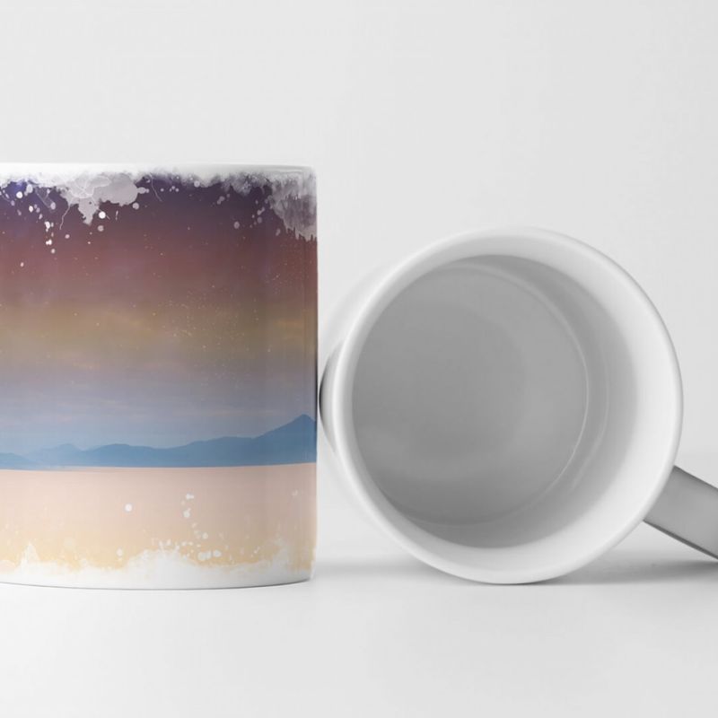 Tasse Geschenk Illustration – Ruhige Landschaft