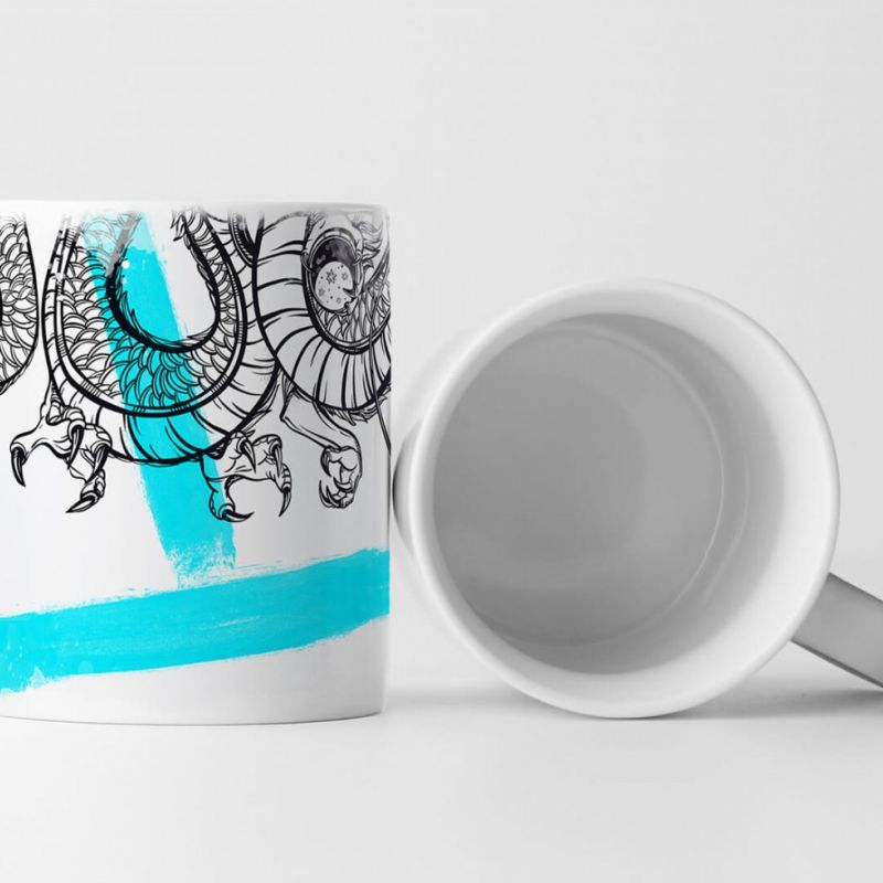 EAU ZONE Motiv Spruch Tasse Geschenk