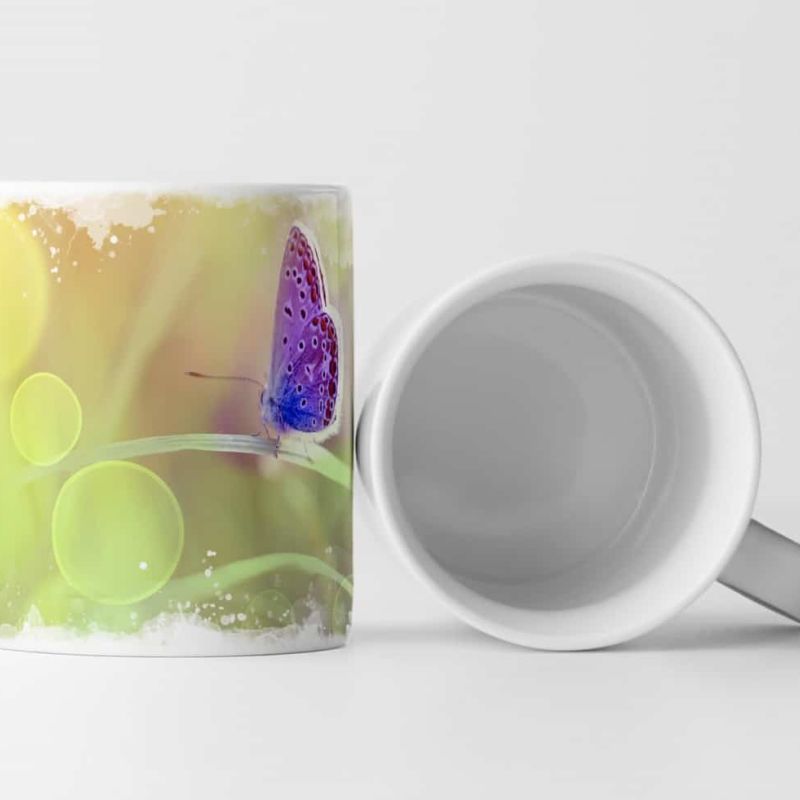 Tasse Geschenk Schmetterling – Fotografie Vintage