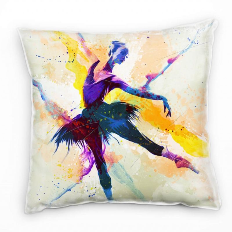 Ballett VI Deko Kissen Bezug 40x40cm für Couch Sofa Lounge Zierkissen