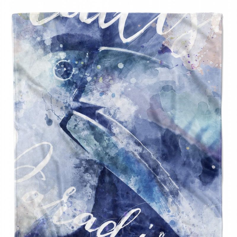 Handtuch Strandhandtuch Saunatuch Kuscheldecke SplashArt Tier Serie Kunstvoll Paradise Bi