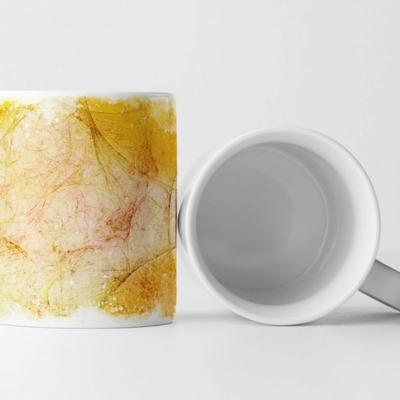 Tasse Geschenk helle Farben + gelbe Nuancen