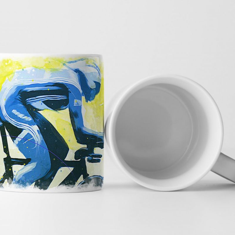 Radsport II Tasse als Geschenk,  Design Sinus Art