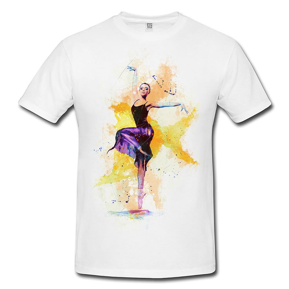 Ballett IV  Herren und Damen T-Shirt Sport Motiv aus Paul Sinus Aquarell