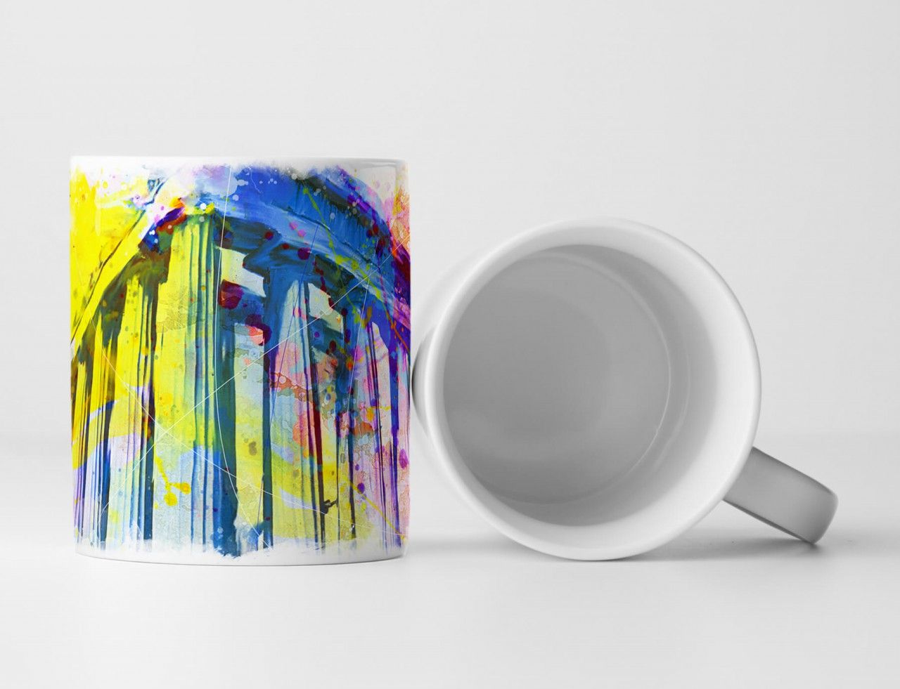 Akropolis Tasse als Geschenk,  Design Sinus Art