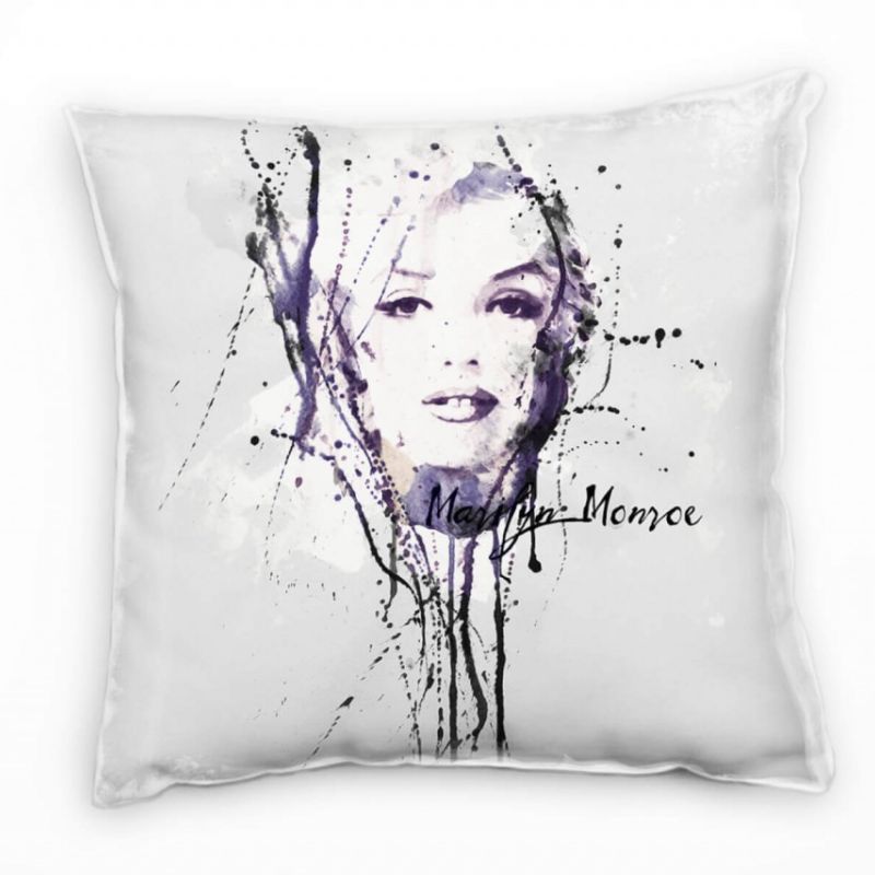 Marilyn Monroe II Deko Kissen Bezug 40x40cm für Couch Sofa Lounge Zierkissen