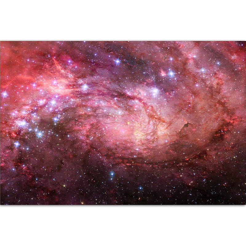 120x80cm Weltall Galaxie Sterne Planeten