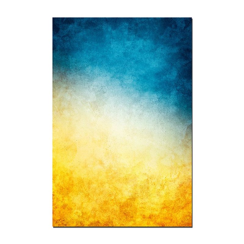 120x80cm Wandbild Farben Hintergrund Blau Gelb Atemberaubend