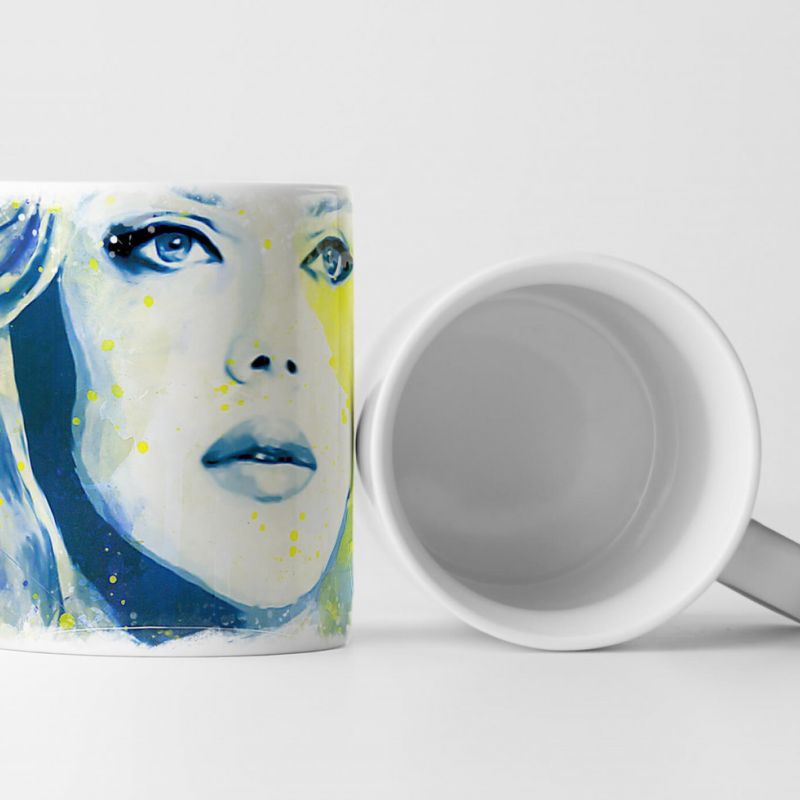 Scarlett Johansson I Tasse als Geschenk,  Design Sinus Art