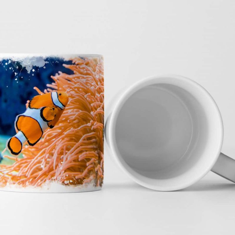 Tasse Geschenk Anemonenfisch im Meer