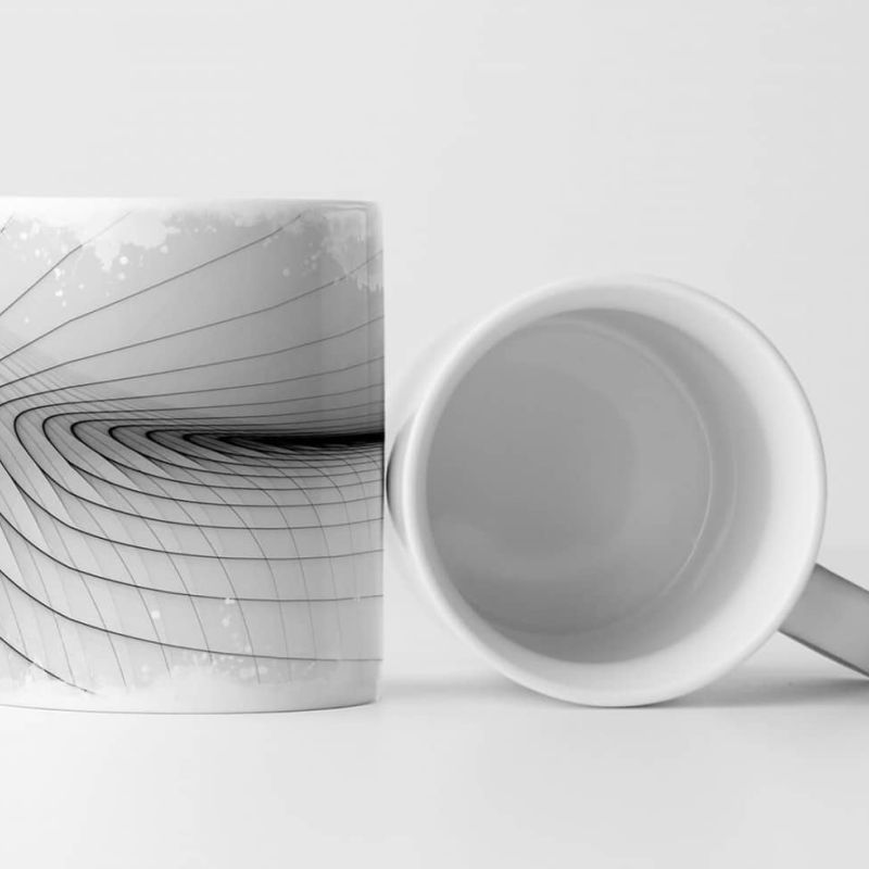 Tasse Geschenk Digitale Grafik – Zeitlose Linien