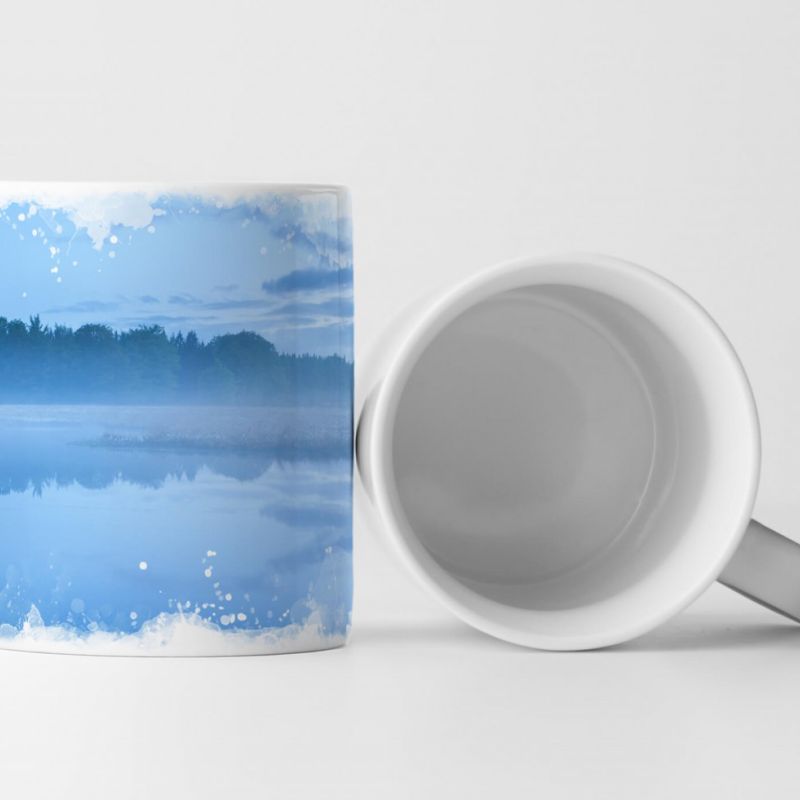 Tasse Geschenk Naturfotografie – Ruhiger See