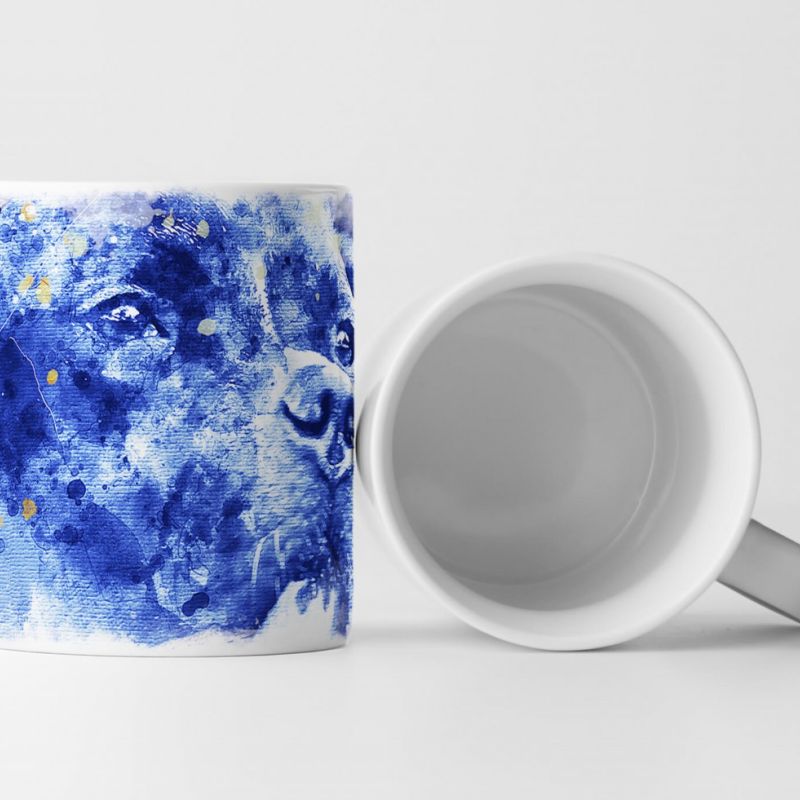 Dog II Tasse als Geschenk,  Design Sinus Art