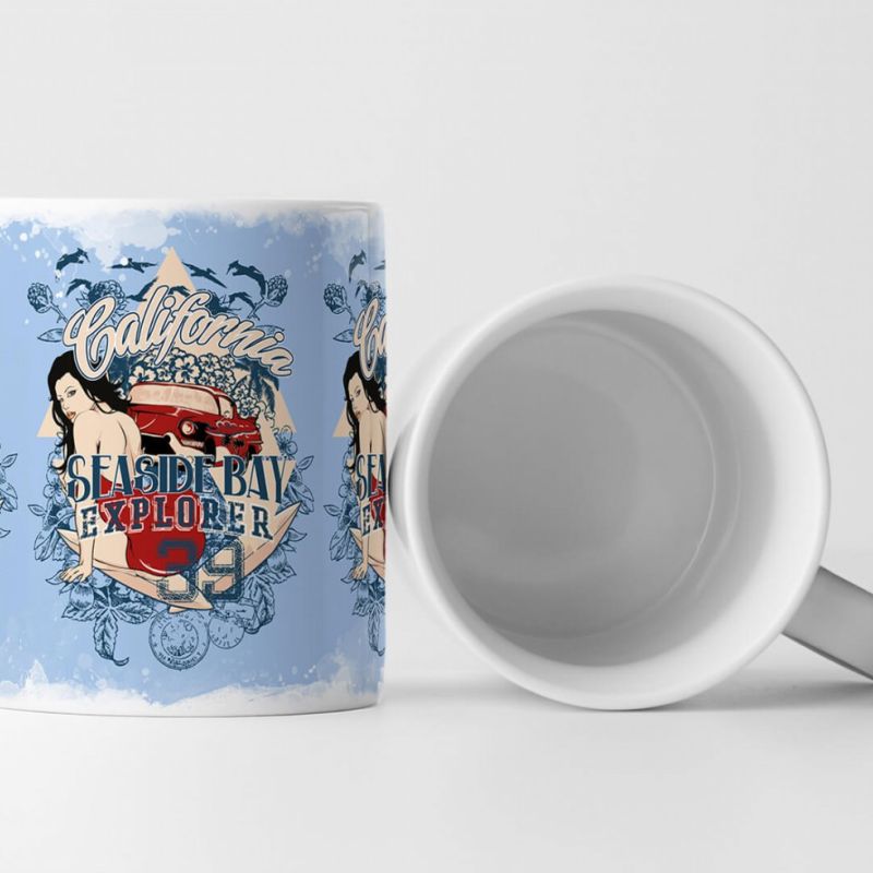 EAU ZONE Motiv Spruch Tasse Geschenk